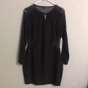 Express black mini dress